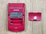 GameBoy Color Red Console Nintendo Japan - Tested Working LH1816