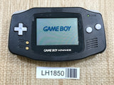 GameBoy Advance Black Console Nintendo Japan - Tested Working LH1850