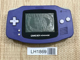 GameBoy Advance Violet Console Nintendo Japan - Not Working LH1869
