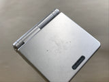 GameBoy Advance SP Platinum Silver Console Japan - Tested Working LH1881