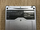 GameBoy Advance SP Platinum Silver Console Japan - Tested Working LH1881