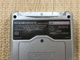 GameBoy Advance SP Platinum Silver Console Japan - Tested Working LH1882