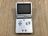 GameBoy Advance SP Platinum Silver Console Japan - Tested Working LH1882