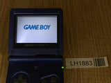 GameBoy Advance SP Azurite Blue Console Nintendo Japan - With Defects LH1883