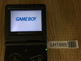 GameBoy Advance SP Onyx Black Console Nintendo Japan - With Defects LH1885