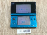 Nintendo 3DS Aqua Blue Console Nintendo Japan - With Defects LH1899