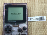 GameBoy Pocket Clear Purple Console Nintendo Japan - Tested Working LH1920