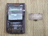 GameBoy Pocket Clear Purple Console Nintendo Japan - Tested Working LH1920