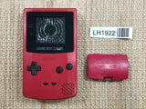 GameBoy Color Red Console Nintendo Japan - Not Working LH1922