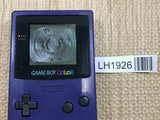 GameBoy Color Purple Console Nintendo Japan - With Defects LH1926