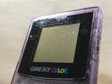 GameBoy Color Clear Purple Console Nintendo Japan - With Defects LH1932
