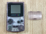 GameBoy Color Clear Purple Console Nintendo Japan - With Defects LH1934