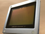 GameBoy Advance SP Pearl Blue Console Nintendo Japan - With Defects LH1978