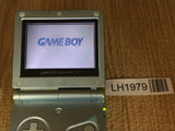 GameBoy Advance SP Pearl Blue Console Nintendo Japan - With Defects LH1979