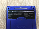 GameBoy Advance SP Azurite Blue Console Nintendo Japan - With Defects LH1980
