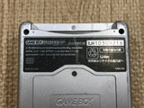 GameBoy Advance SP Platinum Silver Console Nintendo Japan - With Defects LH1985
