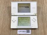 Nintendo DS Lite Crystal White Console Nintendo Japan - With Defects LH1993