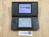 Nintendo DS Lite Jet Black Console Nintendo Japan - With Defects LH1998