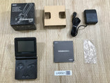 GameBoy Advance SP Onyx Black Console Boxed Japan - Tested Working LH2021
