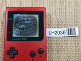 GameBoy Pocket Red Console Nintendo Japan - With Defects LH2036