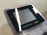 GameBoy Color Clear Purple Console Nintendo Japan - Tested Working LH2052