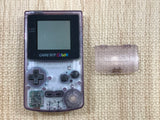 GameBoy Color Clear Purple Console Nintendo Japan - Tested Working LH2052