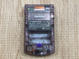 GameBoy Color Clear Purple Console Nintendo Japan - With Defects LH2053