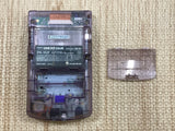 GameBoy Color Clear Purple Console Nintendo Japan - Tested Working LH2054