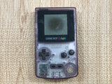 GameBoy Color Clear Purple Console Nintendo Japan - With Defects LH2055