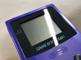 GameBoy Color Purple Console Nintendo Japan - Tested Working LH2059