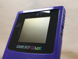 GameBoy Color Purple Console Nintendo Japan - Tested Working LH2059
