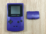 GameBoy Color Purple Console Nintendo Japan - Tested Working LH2059