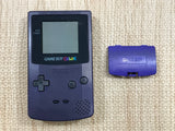 GameBoy Color Purple Console Nintendo Japan - Tested Working LH2060