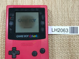 GameBoy Color Red Console Nintendo Japan - With Defects LH2063