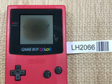 GameBoy Color Red Console Nintendo Japan - With Defects LH2066