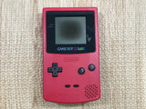 GameBoy Color Red Console Nintendo Japan - With Defects LH2066
