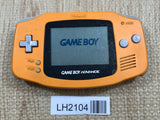 GameBoy Advance Orange Console Nintendo Japan - With Defects LH2104