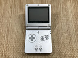 GameBoy Advance SP Platinum Silver Console Japan - Tested Working LH2111