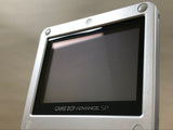 GameBoy Advance SP Platinum Silver Console Japan - Tested Working LH2115