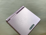 GameBoy Advance SP Pearl Pink Console Nintendo Japan - Tested Working LH2120