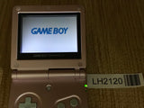 GameBoy Advance SP Pearl Pink Console Nintendo Japan - Tested Working LH2120