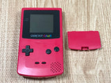 GameBoy Color Red Console Nintendo Japan - Tested Working LH2133