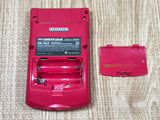 GameBoy Color Red Console Nintendo Japan - Tested Working LH2133