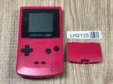 GameBoy Color Red Console Nintendo Japan - Not Working LH2135