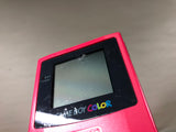 GameBoy Color Red Console Nintendo Japan - Not Working LH2135