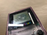 GameBoy Color Clear Purple Console Nintendo Japan - With Defects LH2139
