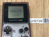 GameBoy Color Clear Purple Console Nintendo Japan - With Defects LH2139