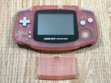 GameBoy Advance Milky Pink Console Nintendo Japan - Tested Working LH2155