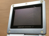 GameBoy Advance SP Pearl Blue Console Nintendo Japan - Tested Working LH2170