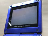 GameBoy Advance SP Azurite Blue Console Nintendo Japan - Tested Working LH2172